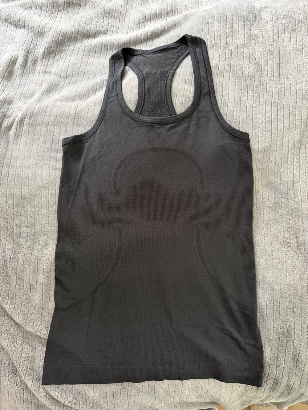 lululemon athletica Black Racerback Tank Top